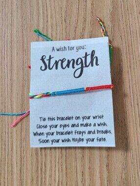 Strength Wish Bracelet - Multicolor